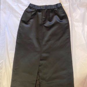 Maxi Length Black Skirt